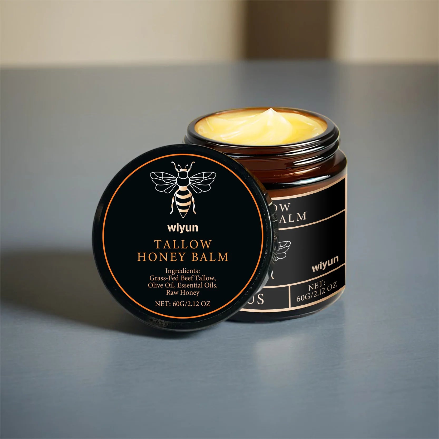 Lotion Corps au Suif de Bœuf & Miel – Hydratante, Raffermissante et Unifiante