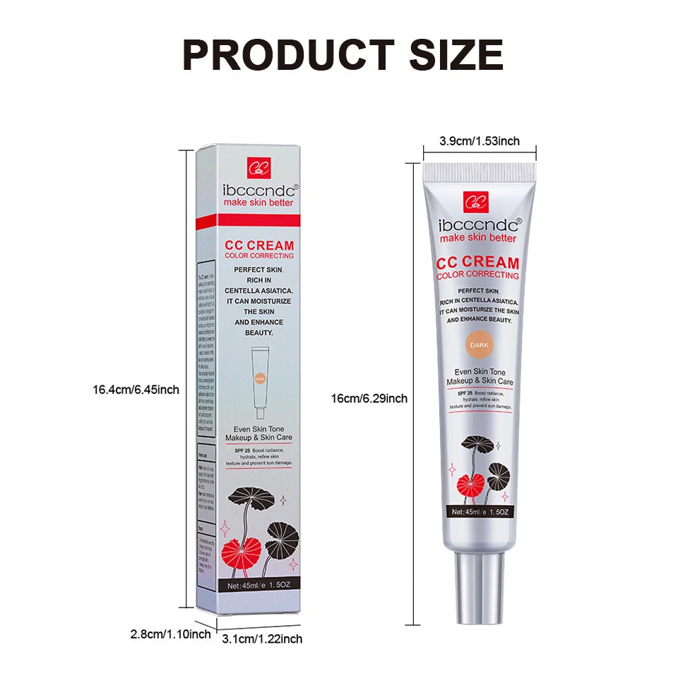 Crème Correctrice de Teint 45 ml – Effet Bonne Mine Instantané