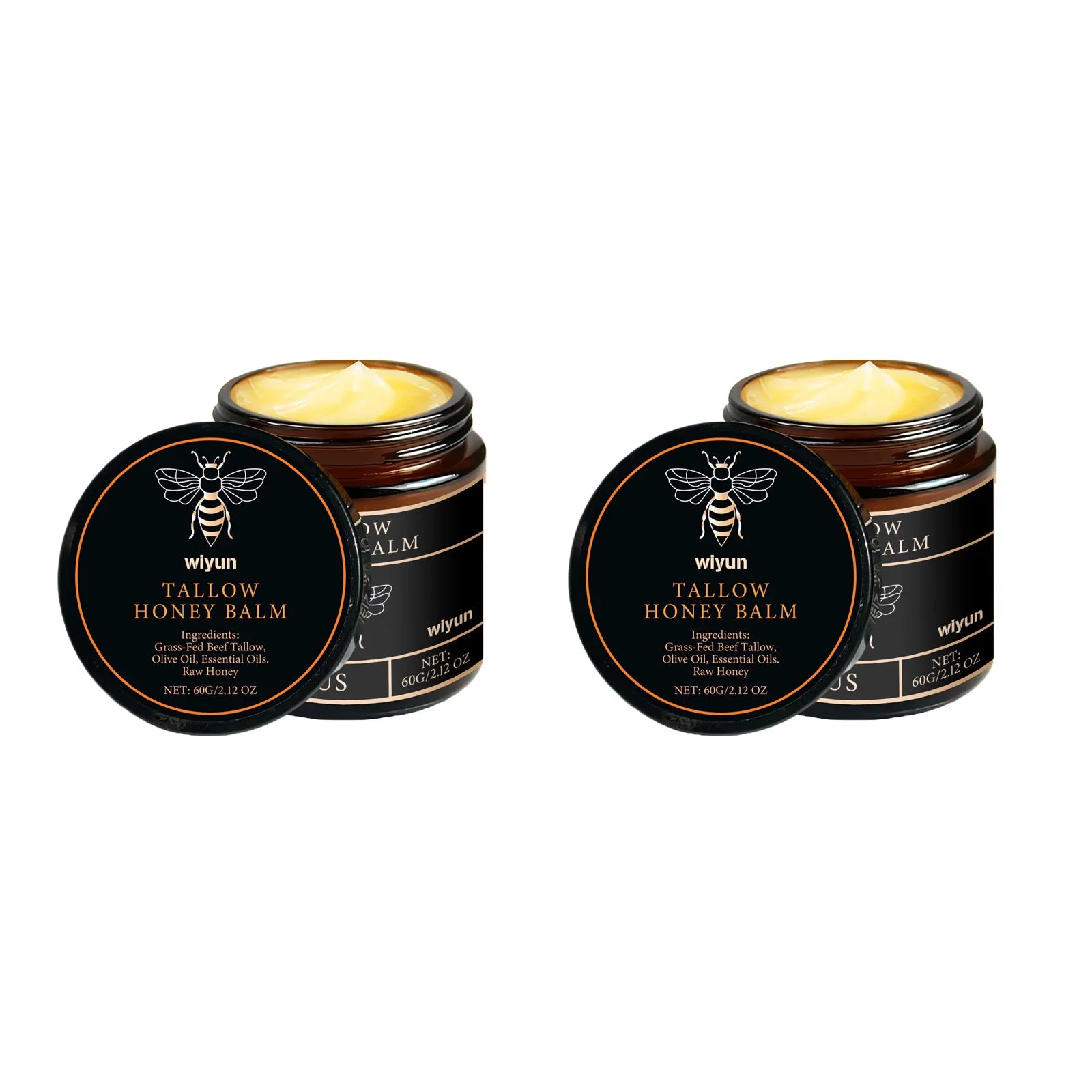 Lotion Corps au Suif de Bœuf & Miel – Hydratante, Raffermissante et Unifiante