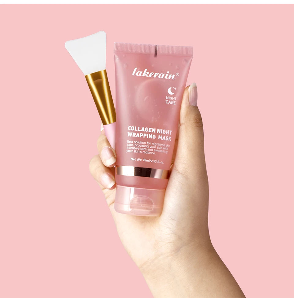 Kit Masque au Collagène et Pinceau – Soin Hydratant et Raffermissant