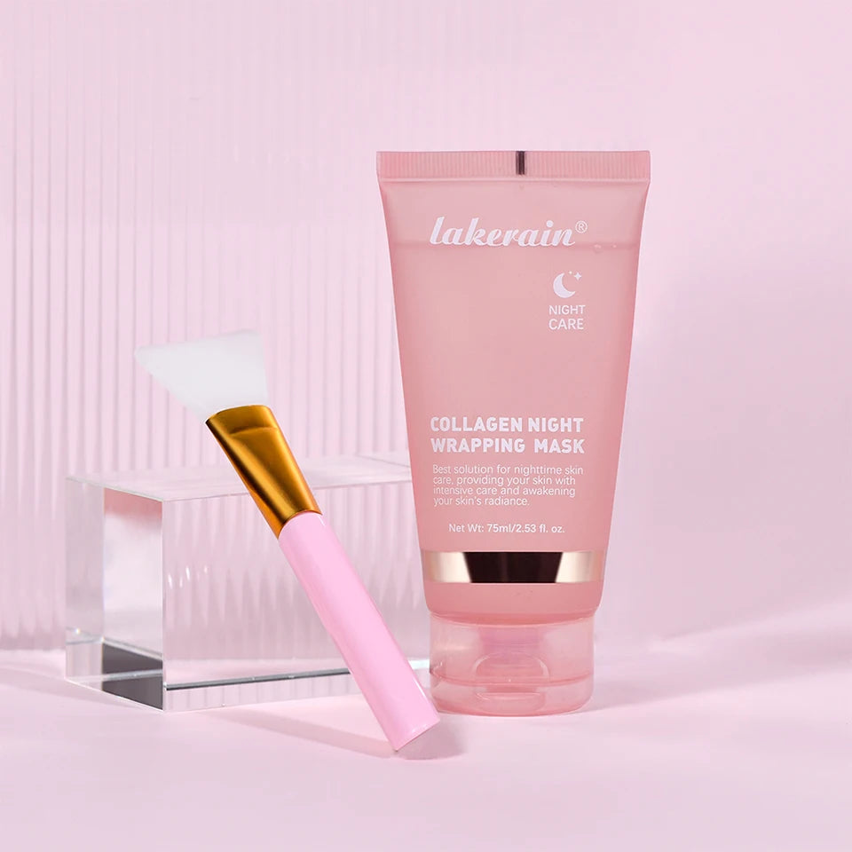 Kit Masque au Collagène et Pinceau – Soin Hydratant et Raffermissant